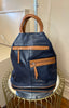 Contrasting Backpack / Navy