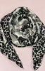 Colour Dot Scarves > Black