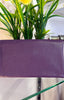 Real Leather Purse - Purple