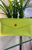 Real Leather Purse > Lime
