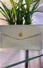 Real Leather Purse / Eggshell Blue