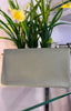 Real Leather Purse / Eggshell Blue