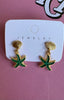 Shell and Starfish Earrings > Small