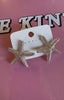 Starfish Earrings - Silver