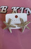 Starfish Earrings - Silver