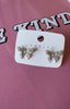 Sparkling Diamante Butterfly Earrings