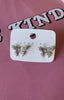 Sparkling Diamante Butterfly Earrings