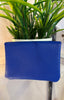 Small Real Leather Purse > Royal Blue