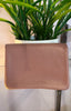 Small Real Leather Purse / Mauve