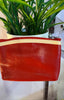Real Leather Coin Purse > Rosey red