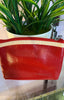 Real Leather Coin Purse > Rosey red