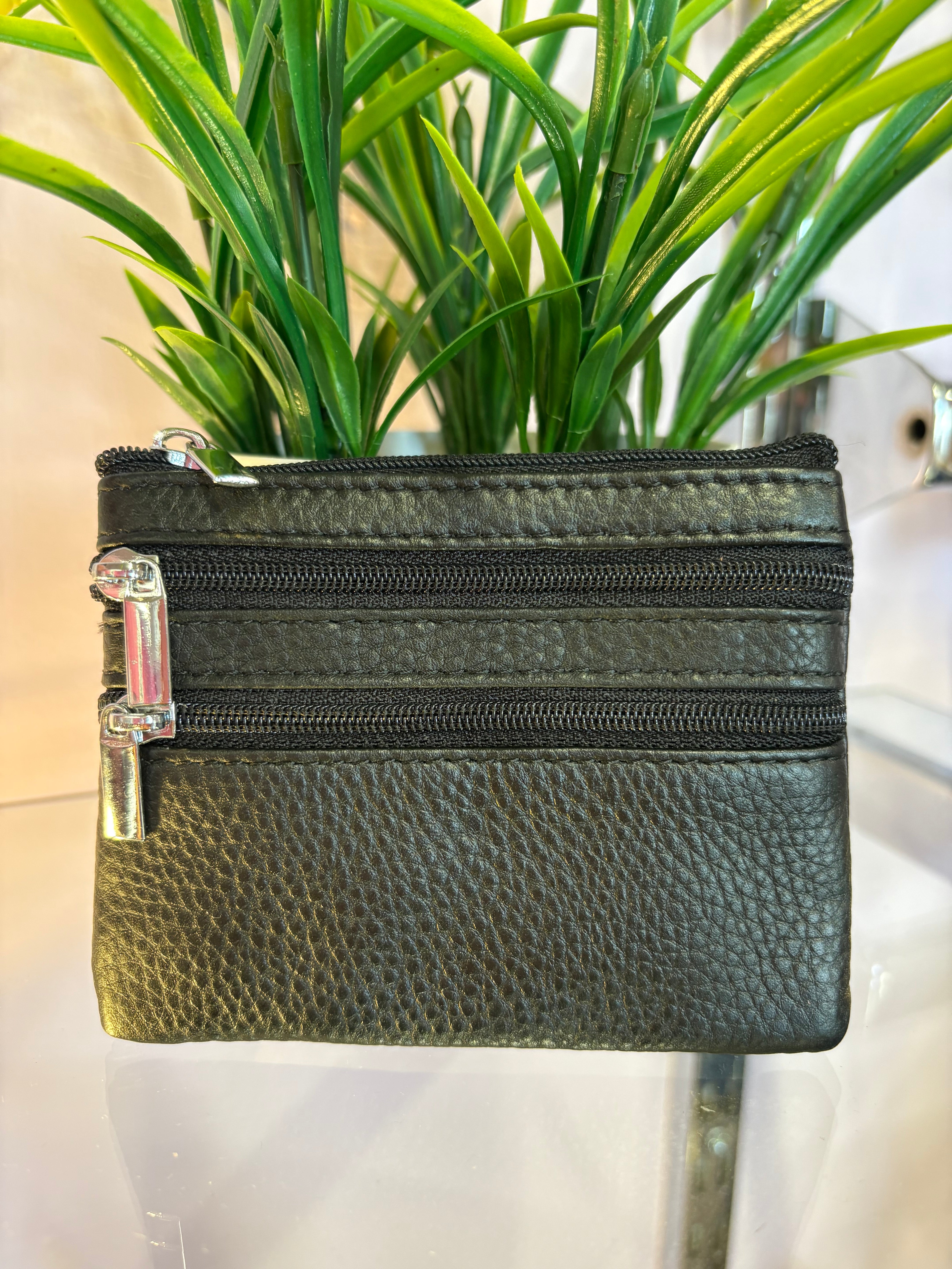 Real Leather Coin Purse