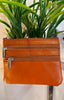 Real Leather Coin Purse > Orange