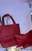 Basket Shoulder Bag In A Bag > Red