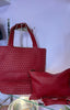 Basket Shoulder Bag In A Bag > Red