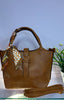 Classic Shoulder Bag > Tan