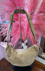 Suedette Sling Bag > Beige