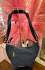 Suedette Sling Bag > Navy