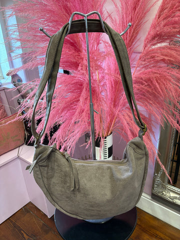 Suedette Sling Bag