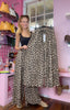 Wide Leg Leopard Print Joggers