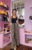 Wide Leg Leopard Print Joggers
