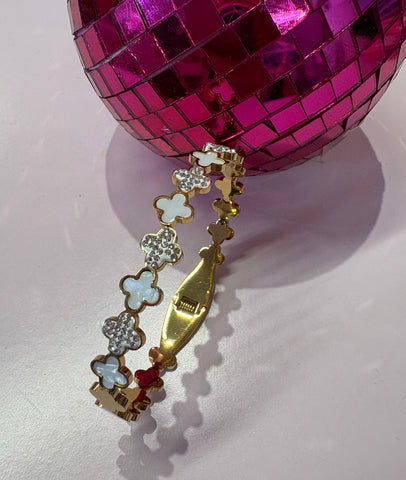 Cleave Bangle - Gold
