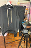 Leopard Print Ribbon Hoodie > Black