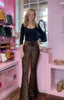 Leopard Print Flares