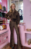 Leopard Print Flares