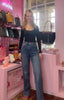 Wide Leg Denim Wash Jean