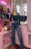 Wide Leg Denim Wash Jean
