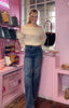Chunky Knit Off Shoulder Jumper > Cream