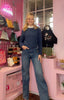 Fluffy Cloud Jumper > Navy