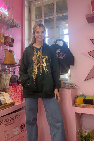Leopard & Star Hoodie