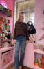 Chunky Knit Jumper > Chocolate Brown