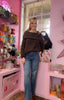 Chunky Knit Jumper > Chocolate Brown
