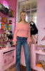 Chunky Knit Jumper > Pastel Orange