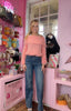 Chunky Knit Jumper > Pastel Orange
