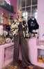 Cow Print Fleece Jacket