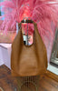 Slouchy Shoulder Bag in a Bag > Tan