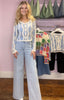 Crochet Cardigan / Sky Blue