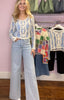Crochet Cardigan / Sky Blue