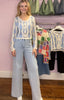 Crochet Cardigan / Sky Blue