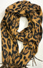 Leopard Print Scarf > Traditional Print