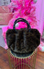 Faux Fur Bag > Leopard Print