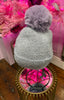 Tinsel Sparkle Pom Pom Hats > Lilac