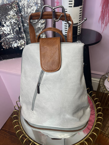 Triangular Backpack > Eggshell Blue