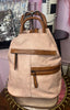 Triangular Zipped Backpack