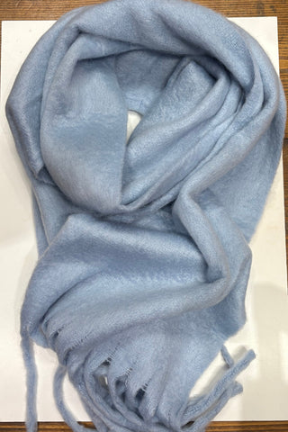 Winter Warmer Fluffy Scarf > Sky  Blue