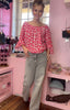 Bardot Leopard Print Top